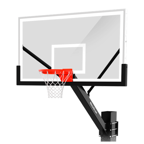 Standard Backboard Hanging Basketball Wall Mounted Goal Hoop Rim with Net Screw Outdoors Indoor Net healingpie Basketball Rim 